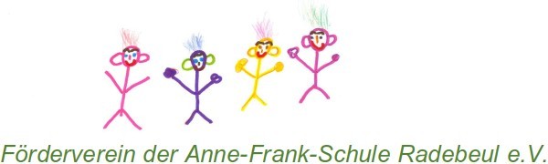 Logo Förderverein der Anne-Frank-Schule Radebeul e.V.